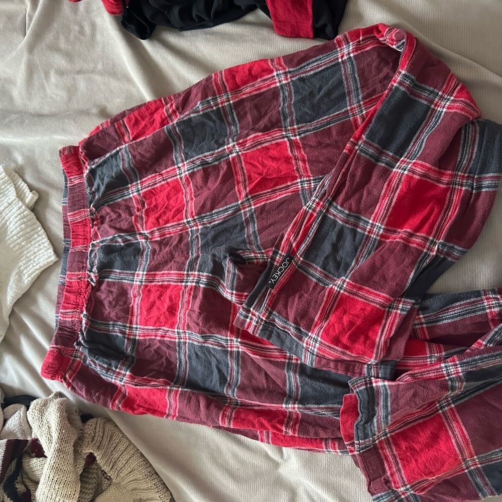 Jockey Red Plaid Pyjama Pants